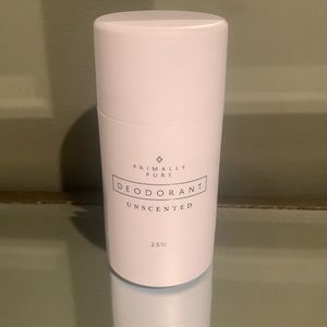 Prinally Pure Unscented Natural Deodorant BRAND NEW
